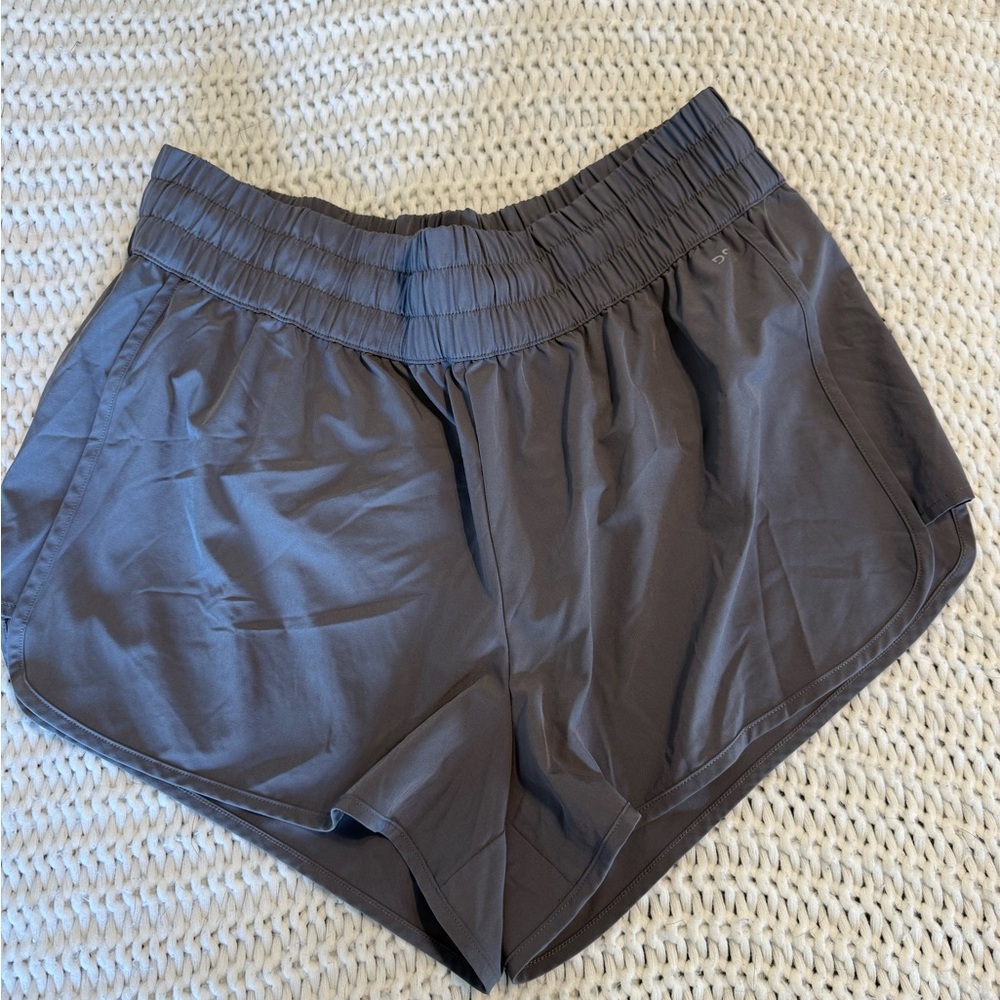 DSG Gray Athletic Shorts Lightweight Performance